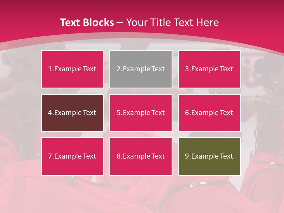 Athlete Teamwork Fire PowerPoint Template