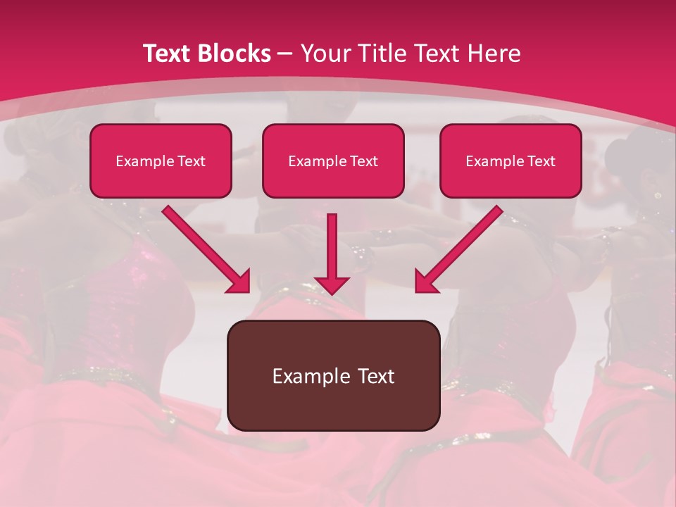 Athlete Teamwork Fire PowerPoint Template