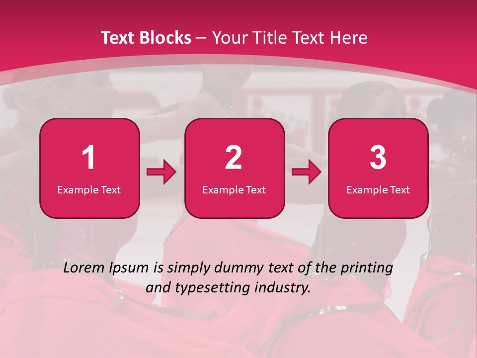 Athlete Teamwork Fire PowerPoint Template