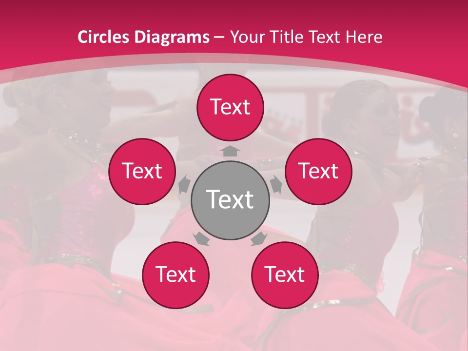 Athlete Teamwork Fire PowerPoint Template