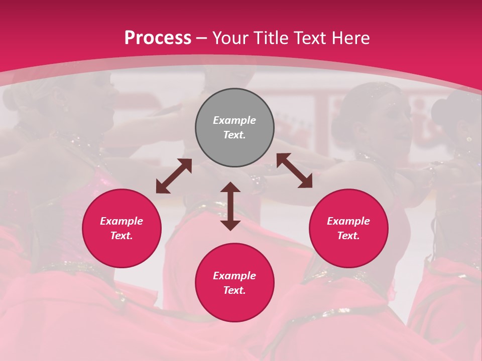 Athlete Teamwork Fire PowerPoint Template