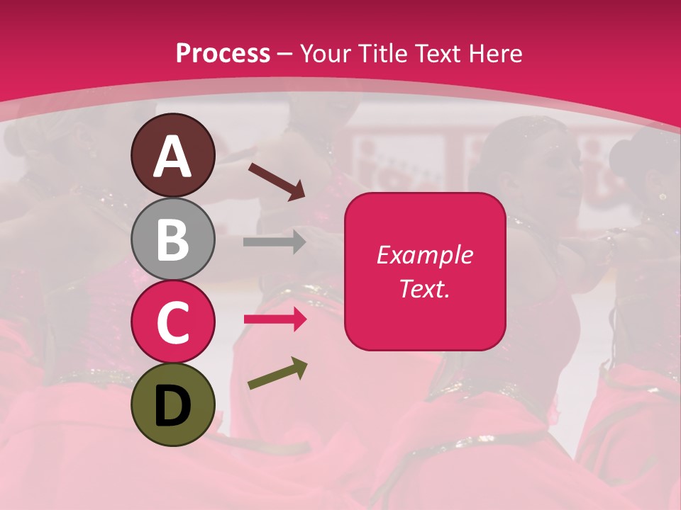 Athlete Teamwork Fire PowerPoint Template