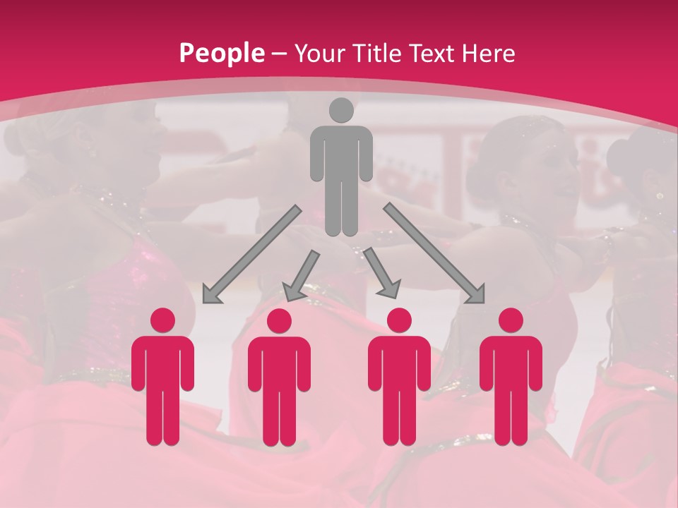 Athlete Teamwork Fire PowerPoint Template