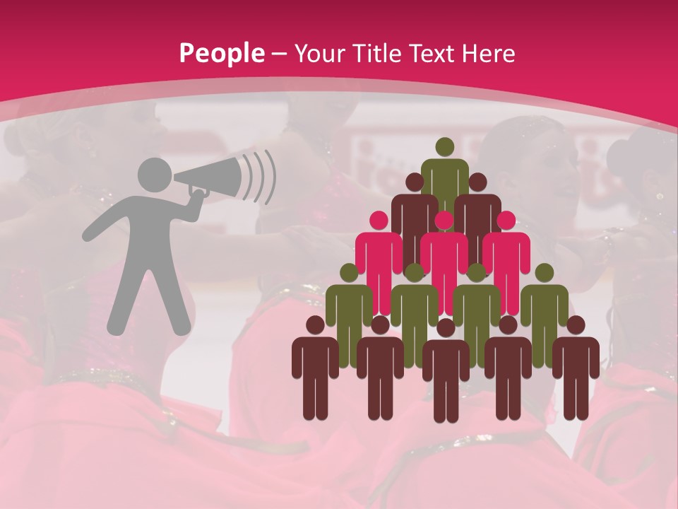 Athlete Teamwork Fire PowerPoint Template