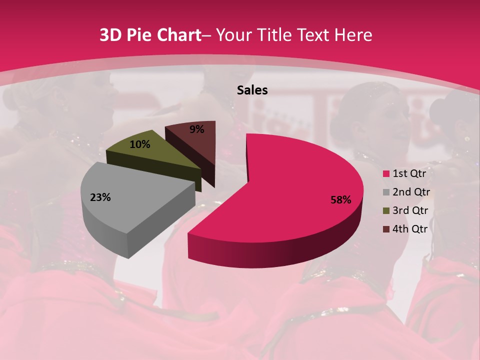 Athlete Teamwork Fire PowerPoint Template