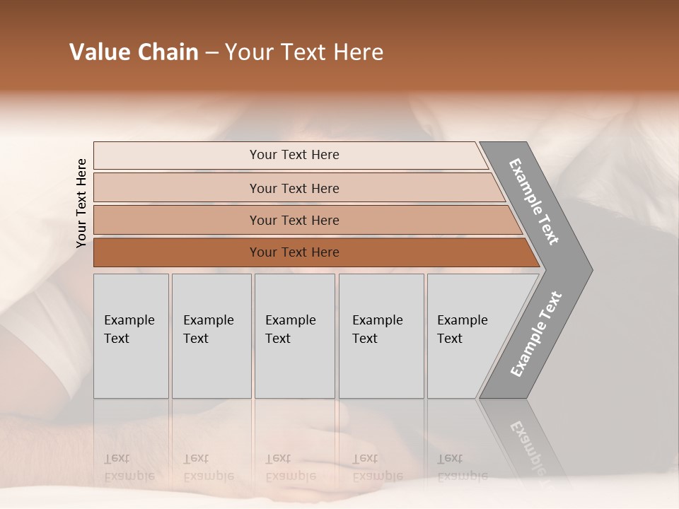 Bedroom Cuddle Couple PowerPoint Template