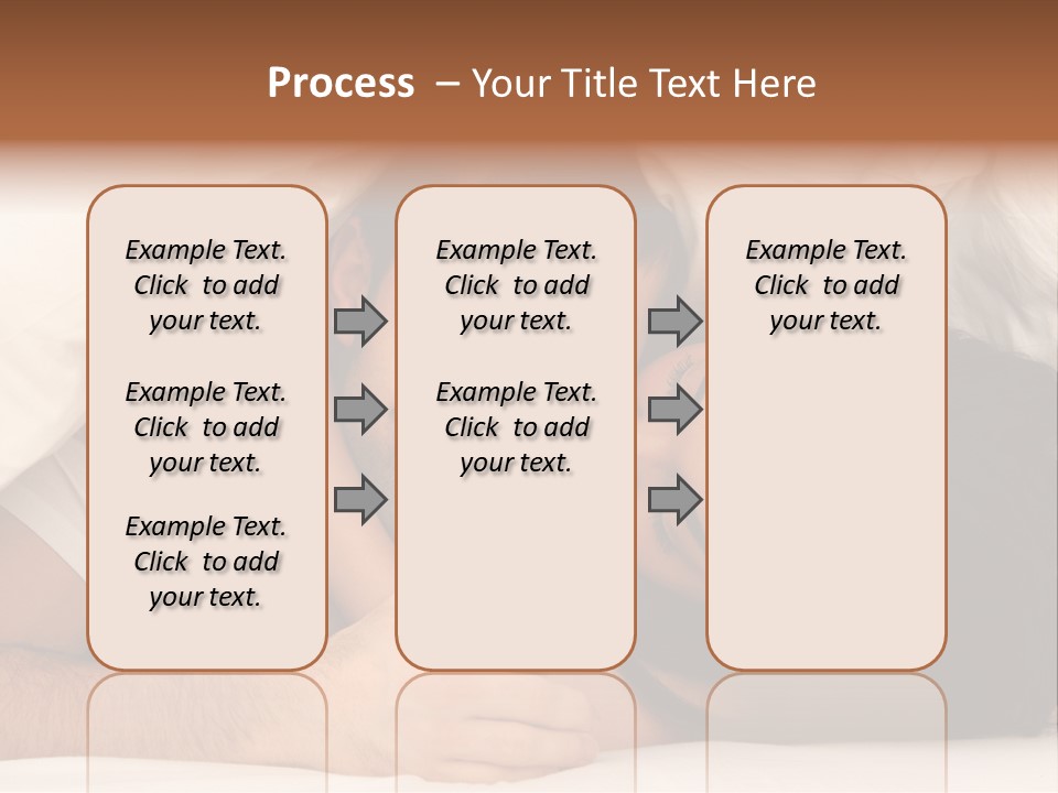 Bedroom Cuddle Couple PowerPoint Template
