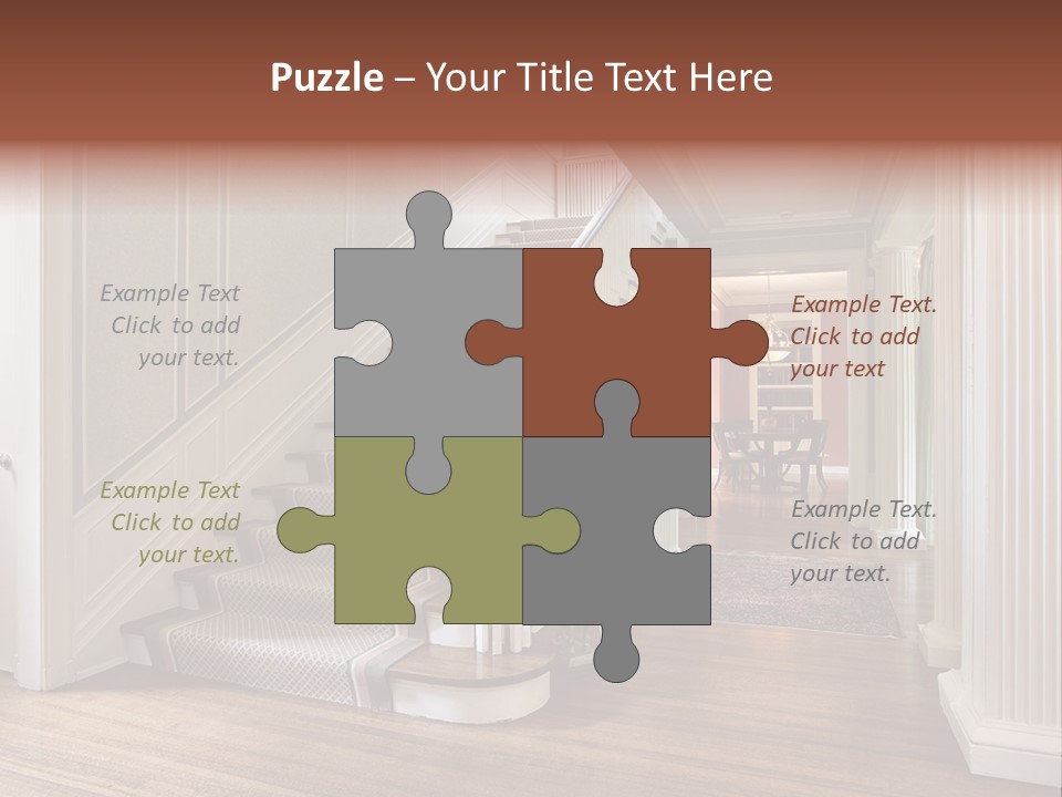 Luxury Decor Room PowerPoint Template