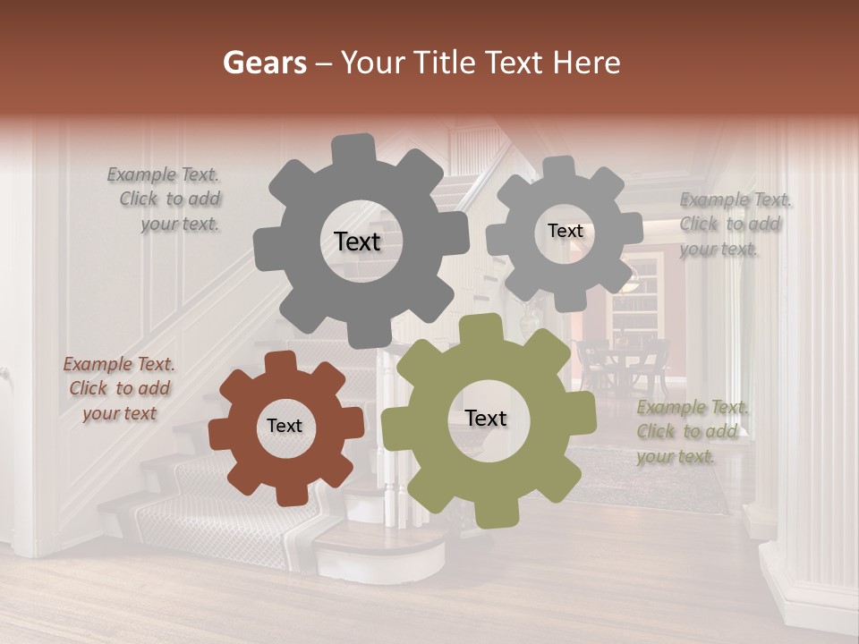 Luxury Decor Room PowerPoint Template