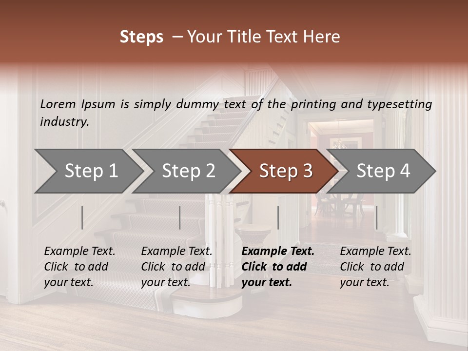 Luxury Decor Room PowerPoint Template