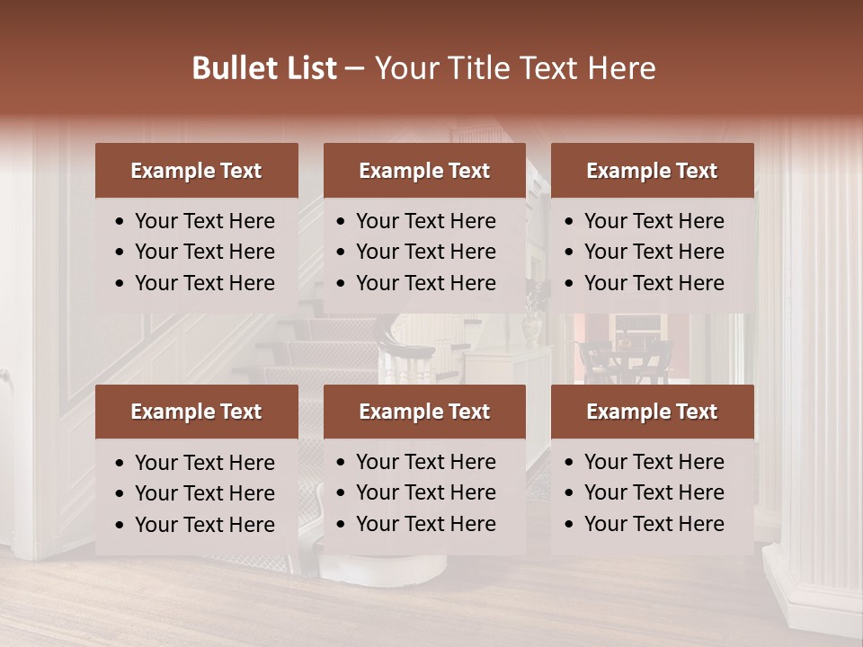 Luxury Decor Room PowerPoint Template