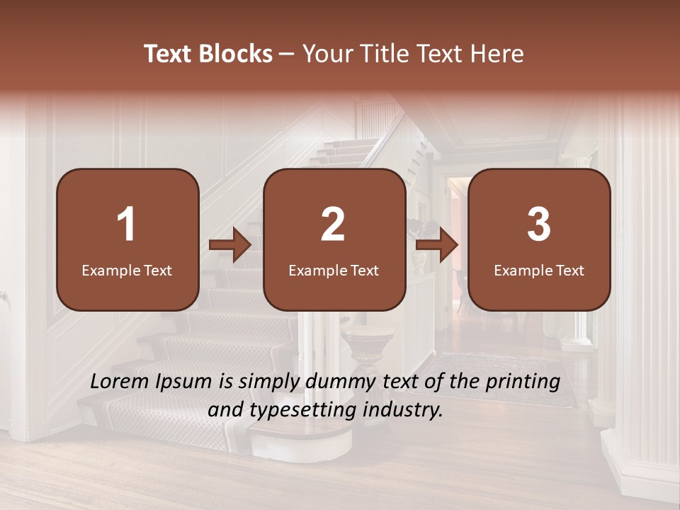 Luxury Decor Room PowerPoint Template