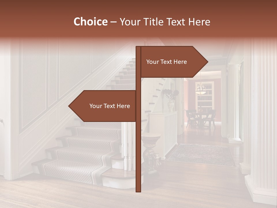 Luxury Decor Room PowerPoint Template