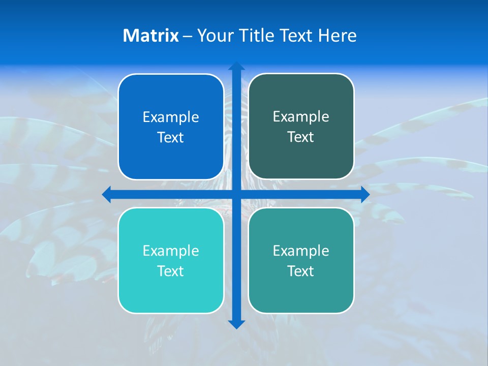 Lionfish Fish Freeport PowerPoint Template