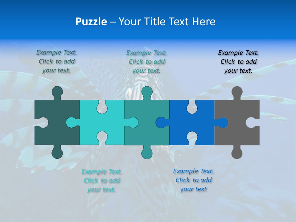 Lionfish Fish Freeport PowerPoint Template