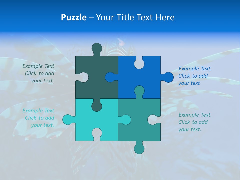 Lionfish Fish Freeport PowerPoint Template