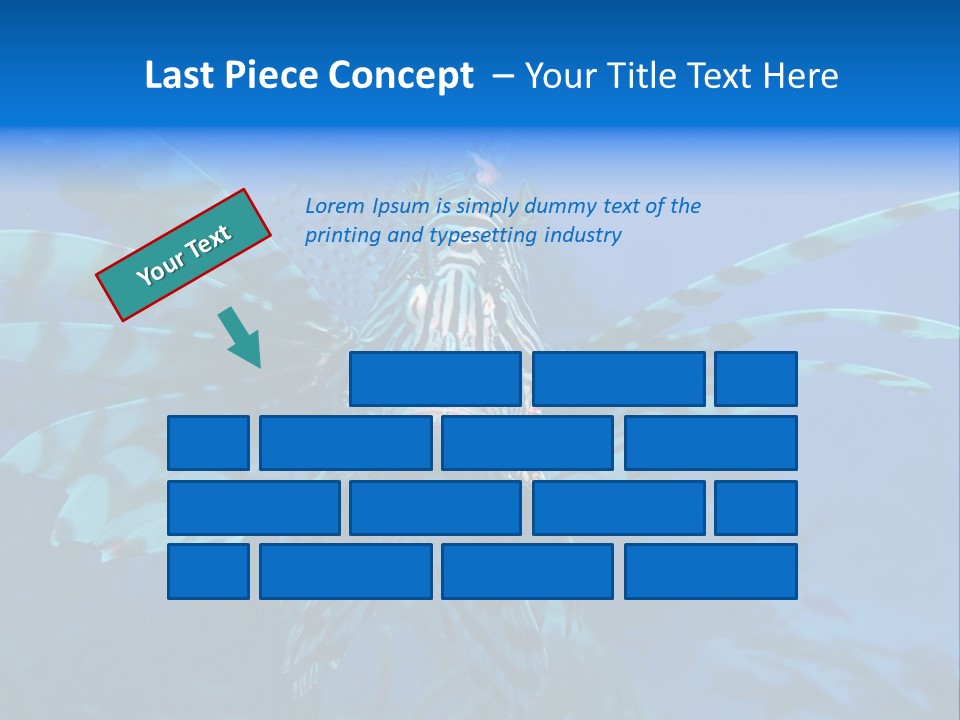 Lionfish Fish Freeport PowerPoint Template