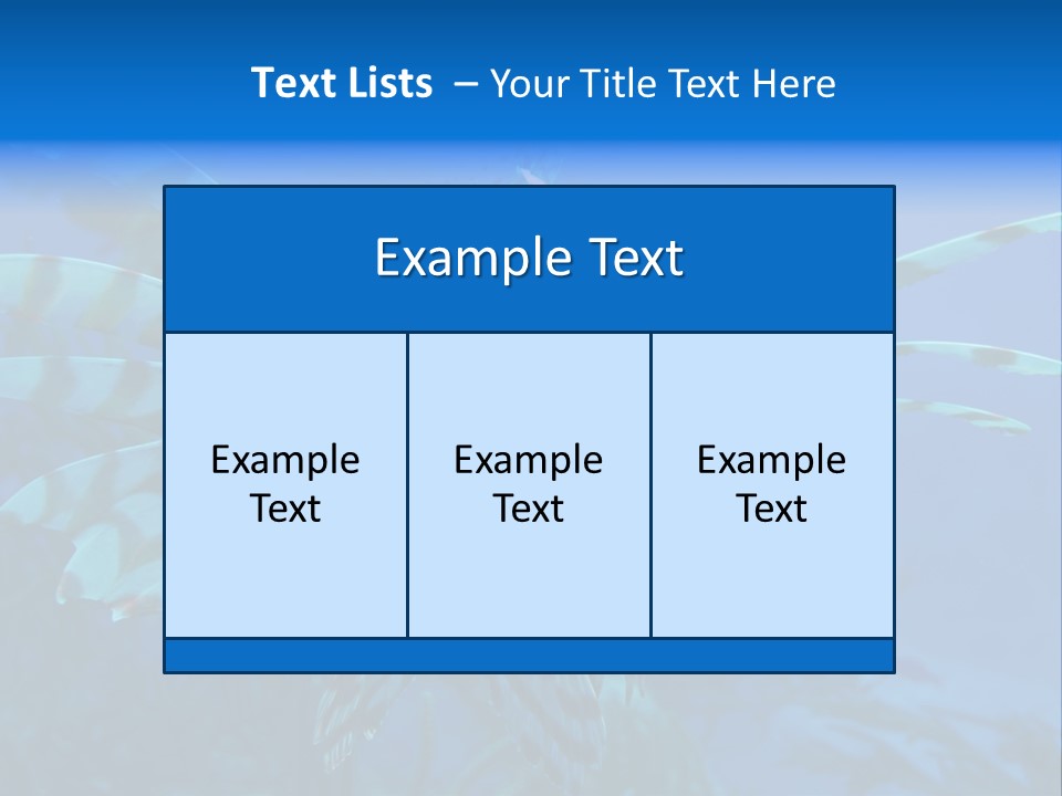 Lionfish Fish Freeport PowerPoint Template