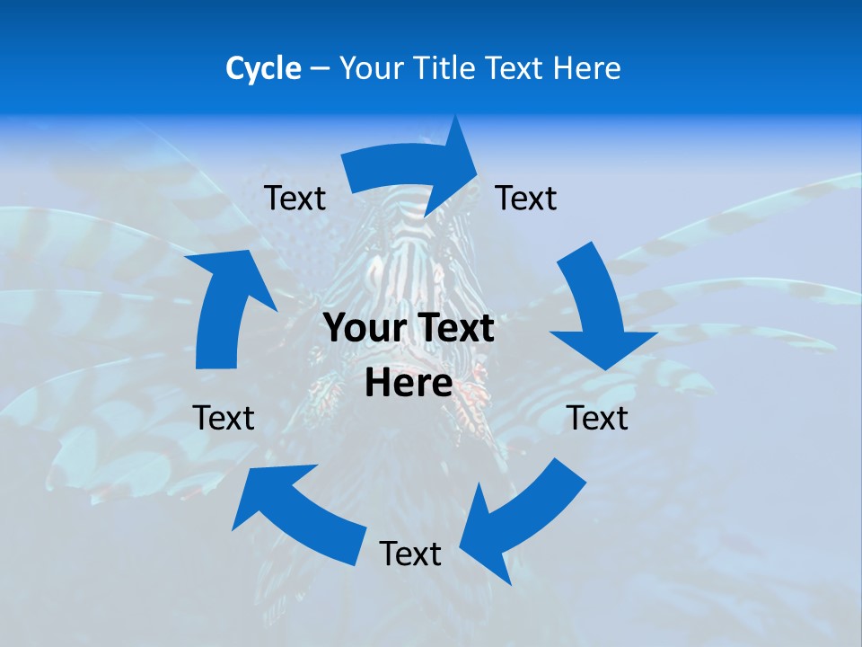 Lionfish Fish Freeport PowerPoint Template