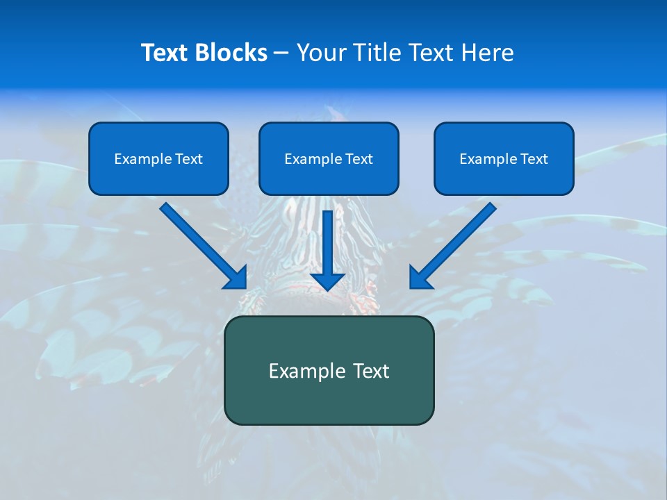 Lionfish Fish Freeport PowerPoint Template