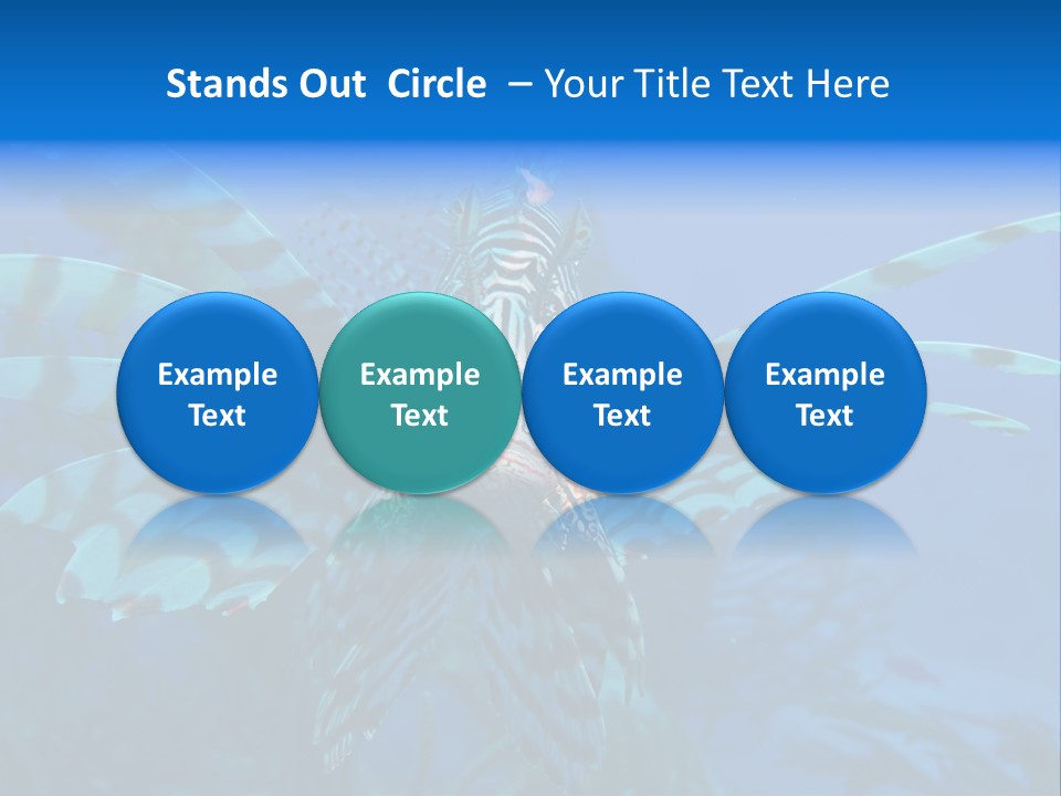 Lionfish Fish Freeport PowerPoint Template