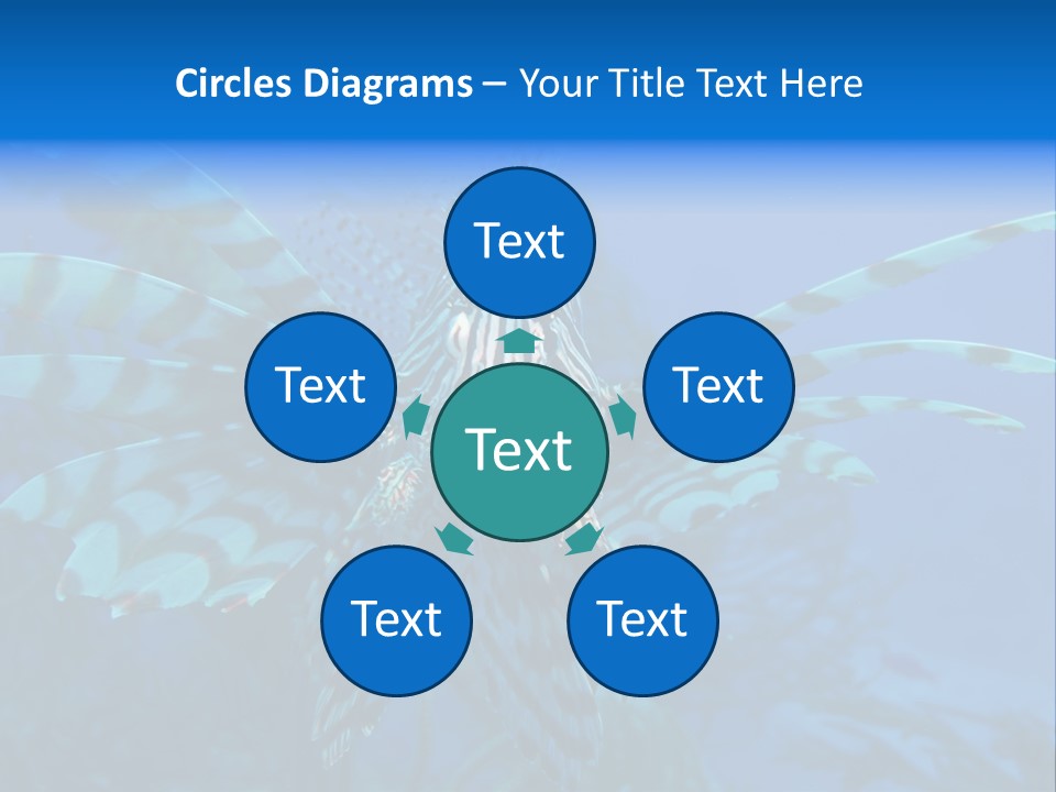 Lionfish Fish Freeport PowerPoint Template