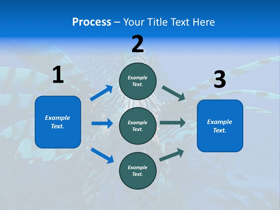 Lionfish Fish Freeport PowerPoint Template