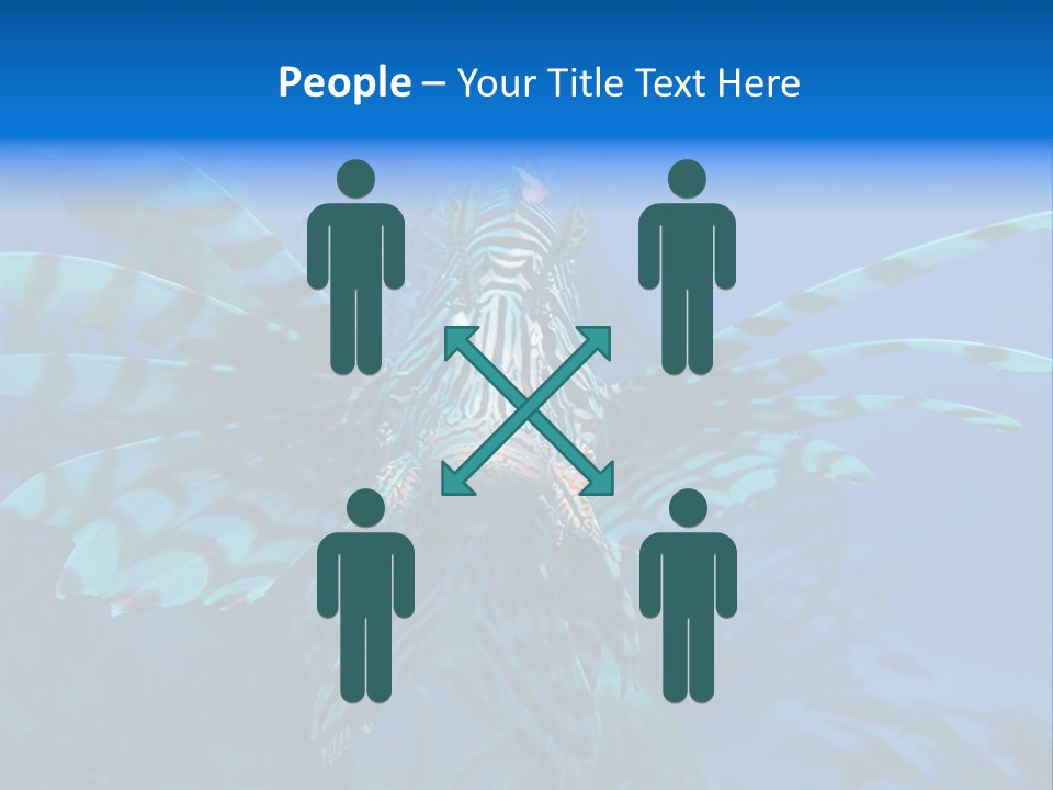 Lionfish Fish Freeport PowerPoint Template