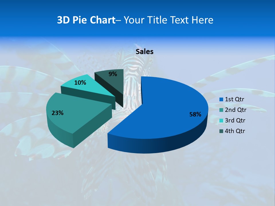 Lionfish Fish Freeport PowerPoint Template