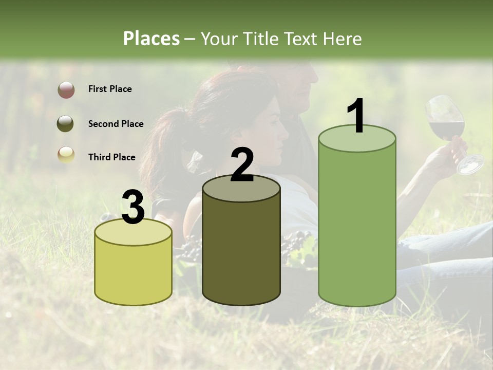 Season Glass Vineyard PowerPoint Template