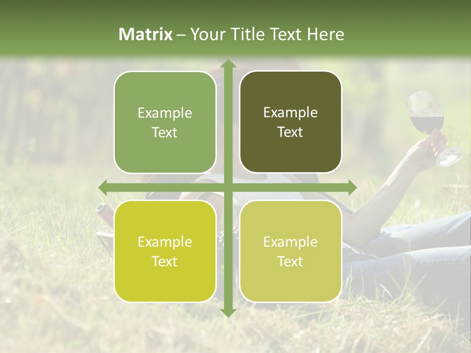 Season Glass Vineyard PowerPoint Template