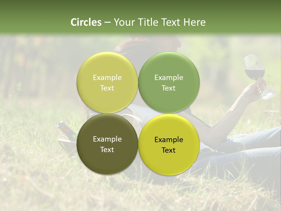 Season Glass Vineyard PowerPoint Template