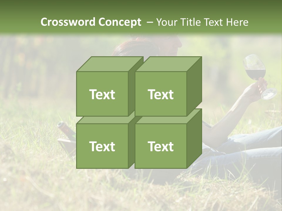 Season Glass Vineyard PowerPoint Template