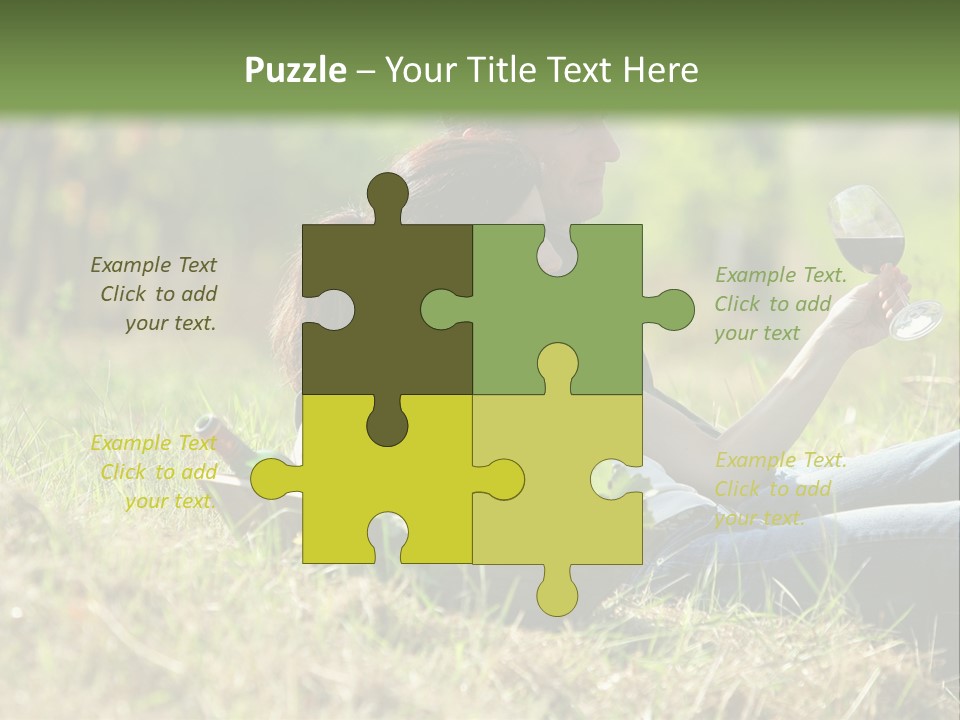 Season Glass Vineyard PowerPoint Template