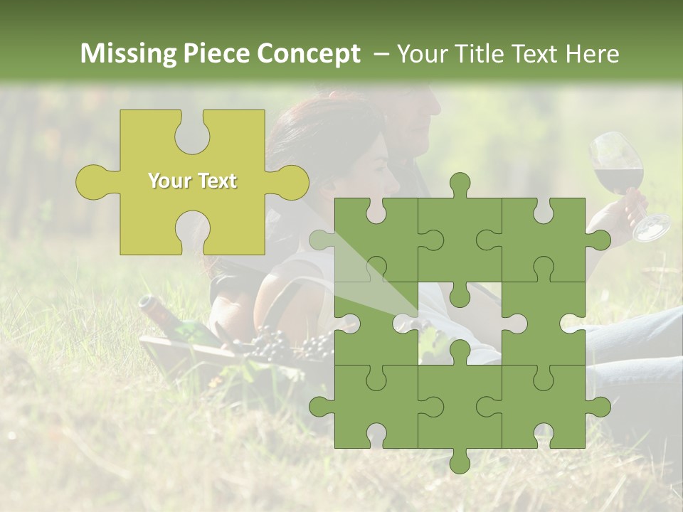 Season Glass Vineyard PowerPoint Template