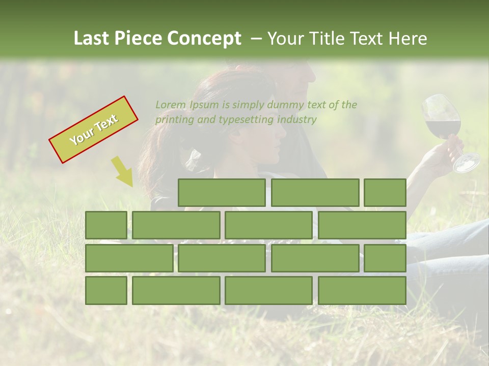 Season Glass Vineyard PowerPoint Template