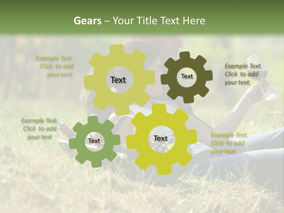 Season Glass Vineyard PowerPoint Template