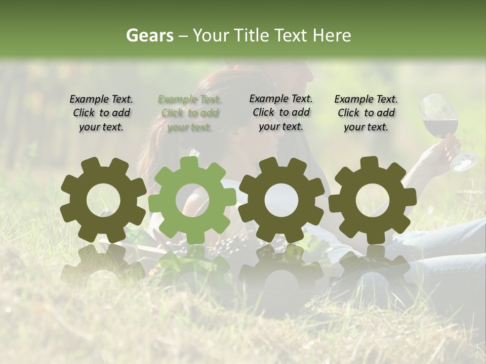 Season Glass Vineyard PowerPoint Template