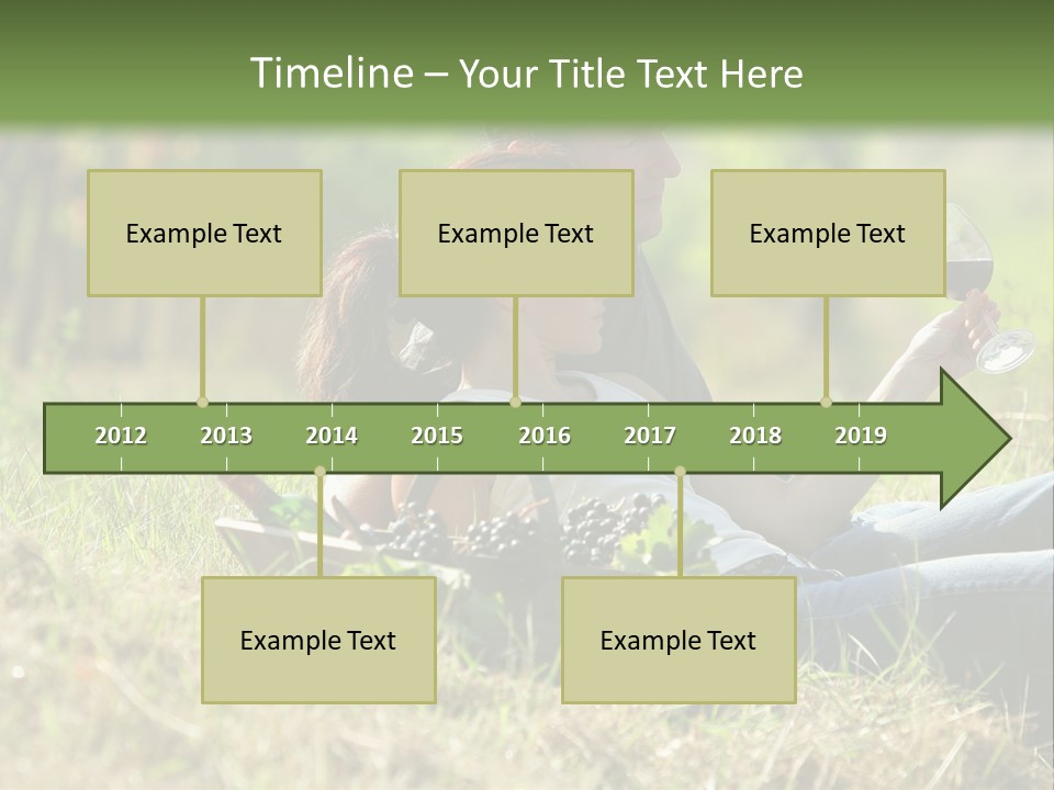 Season Glass Vineyard PowerPoint Template