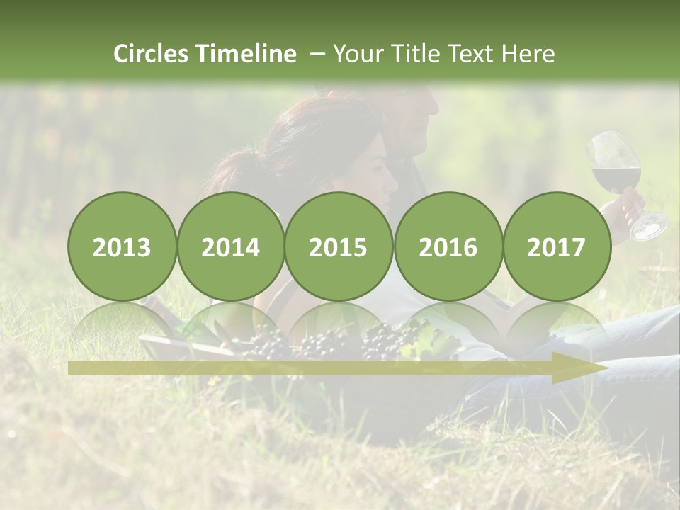 Season Glass Vineyard PowerPoint Template