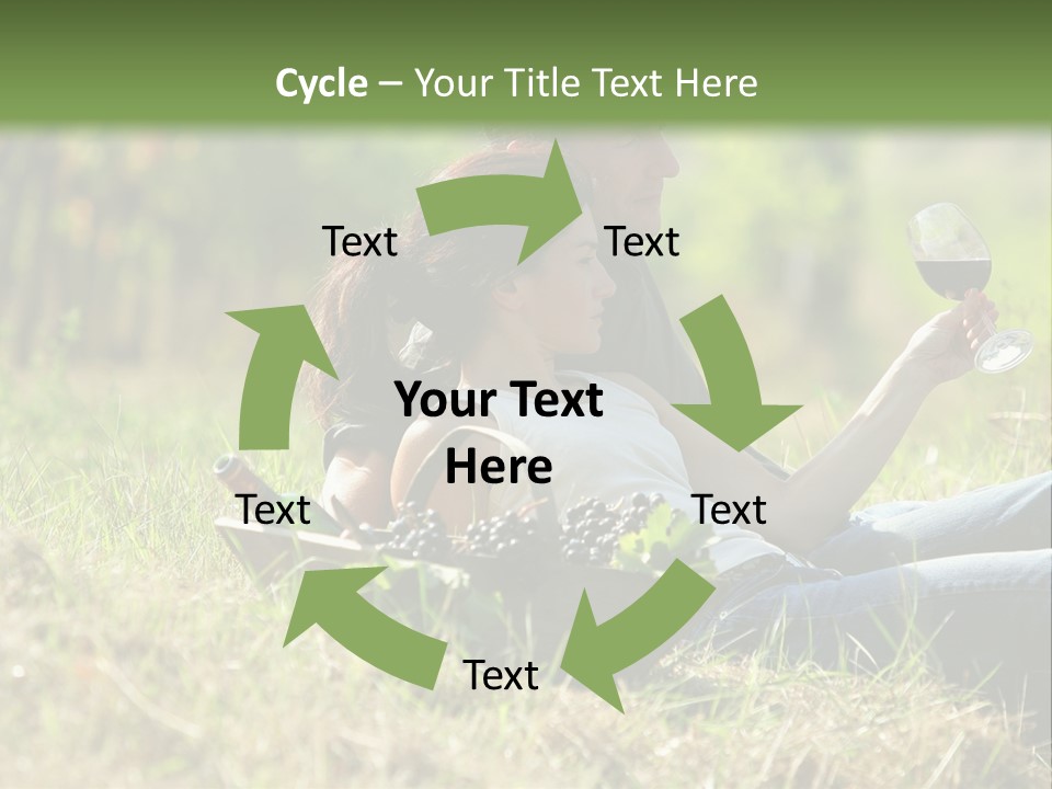 Season Glass Vineyard PowerPoint Template