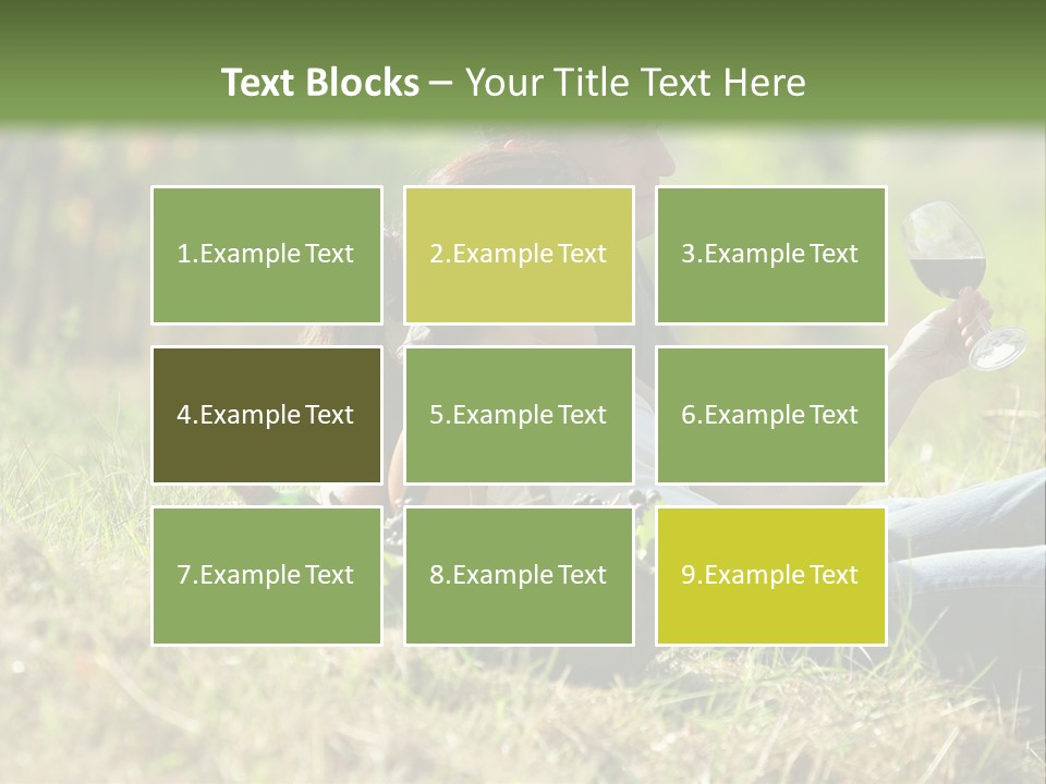 Season Glass Vineyard PowerPoint Template