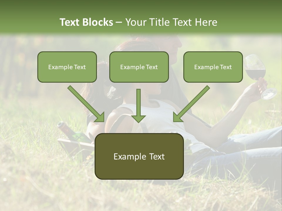 Season Glass Vineyard PowerPoint Template