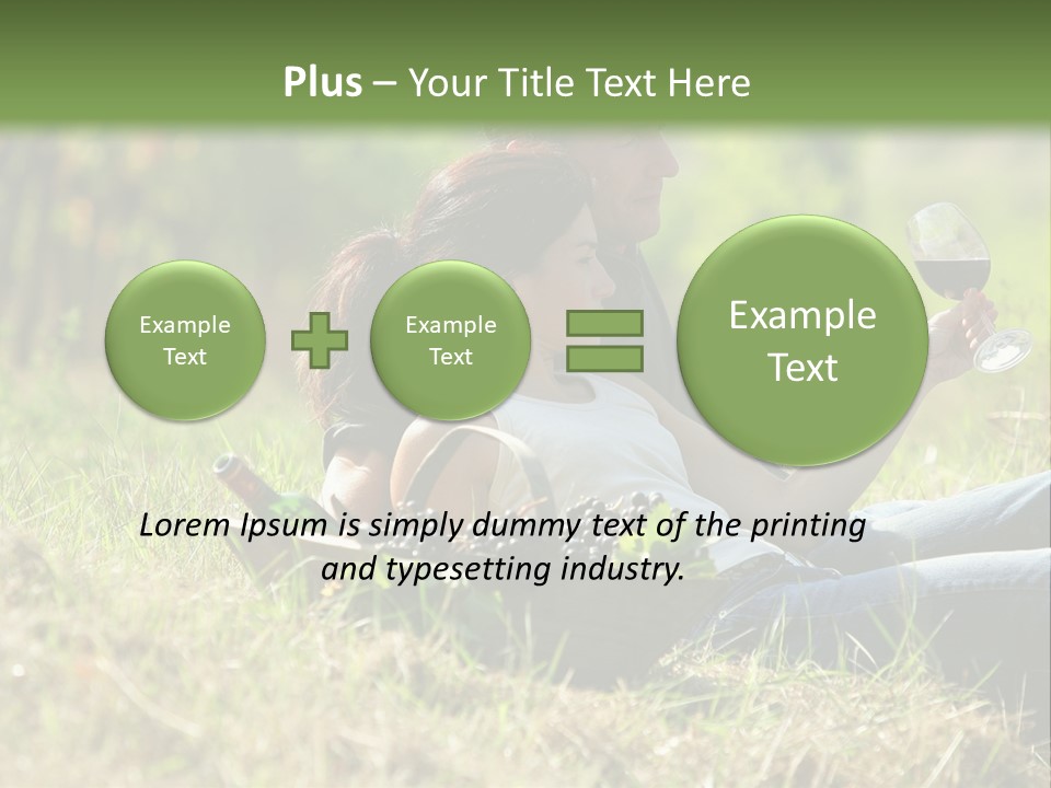 Season Glass Vineyard PowerPoint Template