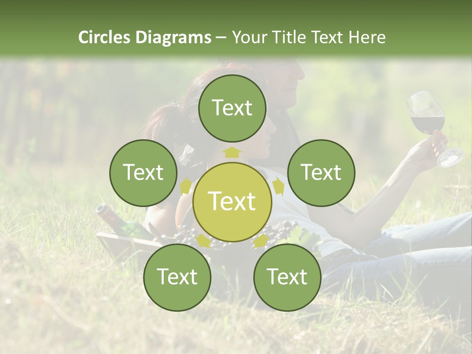 Season Glass Vineyard PowerPoint Template