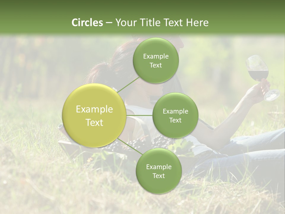 Season Glass Vineyard PowerPoint Template