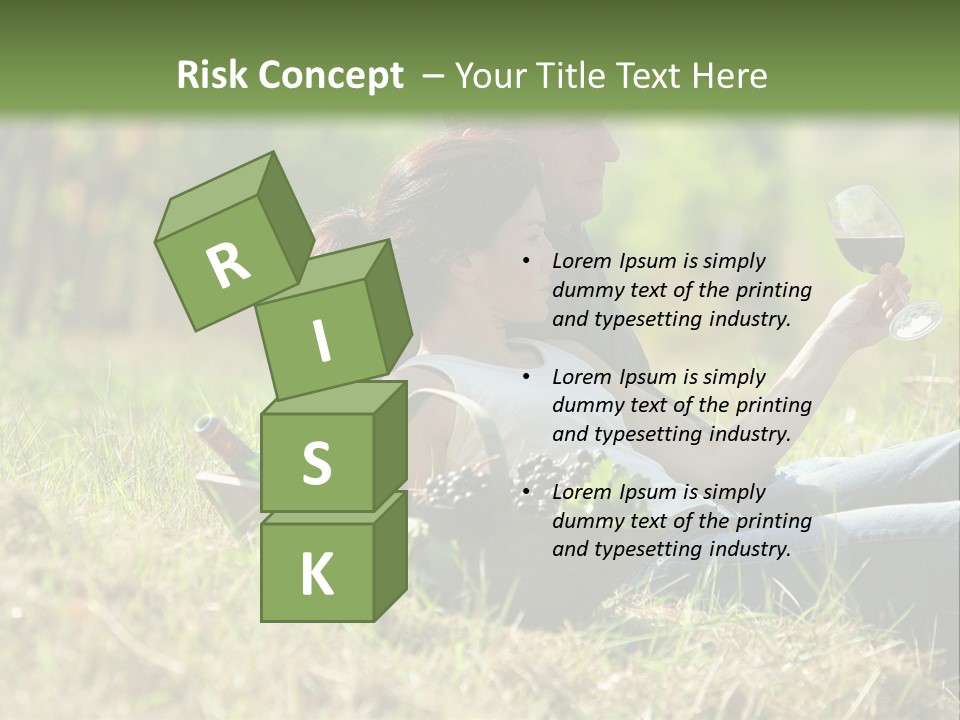 Season Glass Vineyard PowerPoint Template