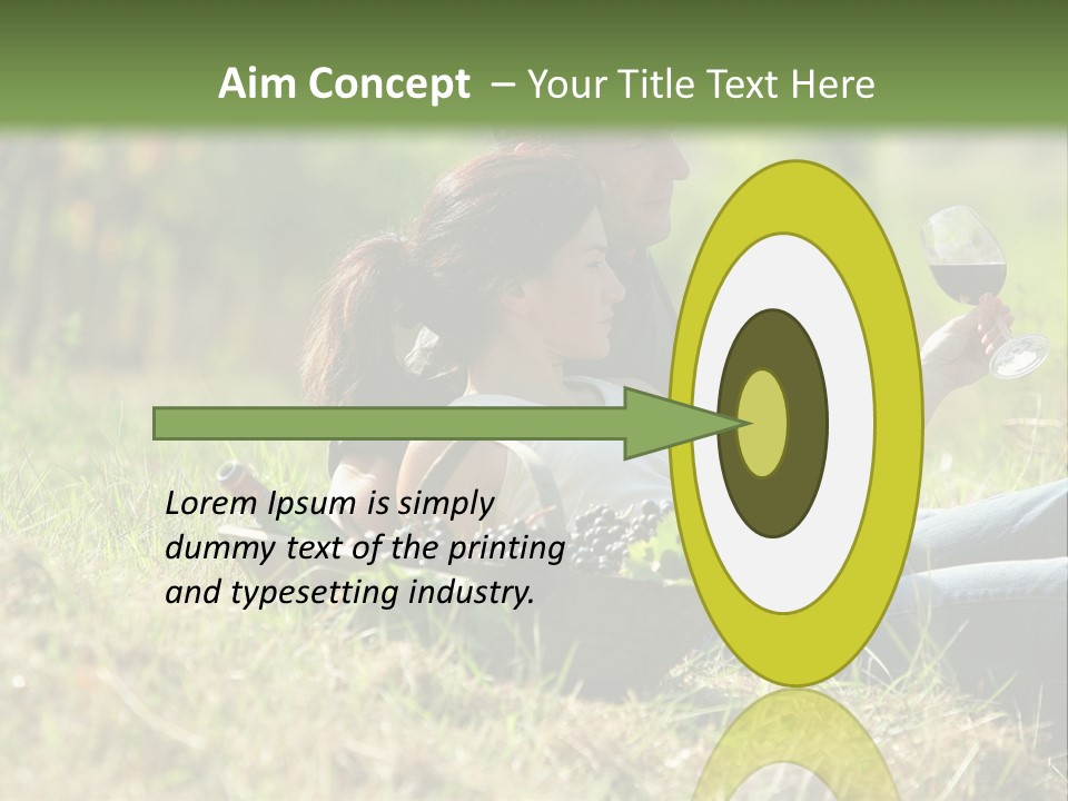 Season Glass Vineyard PowerPoint Template