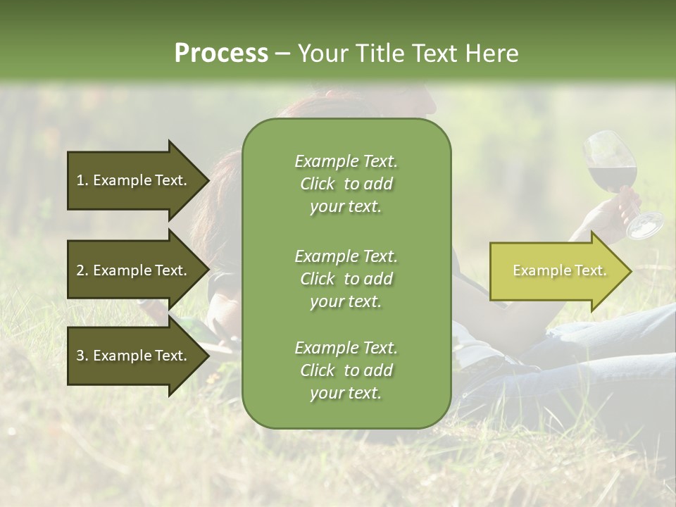 Season Glass Vineyard PowerPoint Template