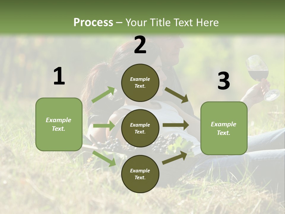 Season Glass Vineyard PowerPoint Template